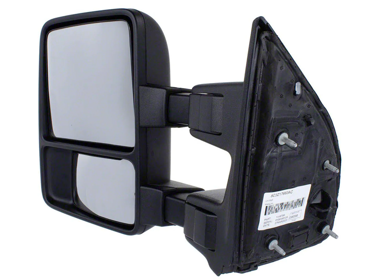 Super Duty F-Series 2009-2010 Manual Trailer Tow Mirrors - Left Hand Side