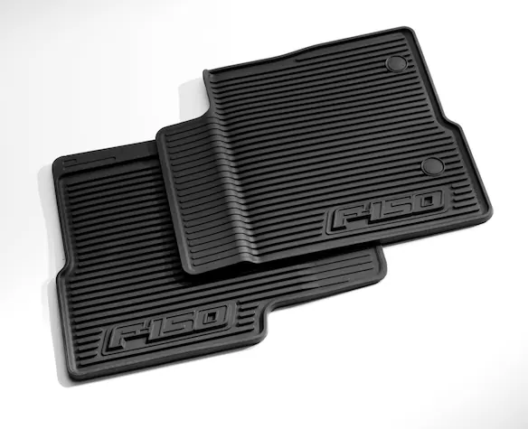 F-150 2010-2014 2pc Front All Weather Rubber Floor Mats Main Image