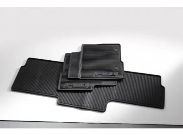 F-150 Raptor SuperCab 2010-2014 3pc All Weather Rubber Floor Mats Main Image