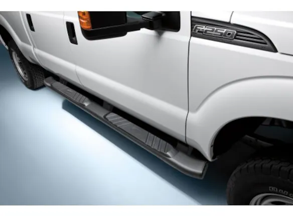 Super Duty SuperCab 2009-2016 Black 5" Step Bars Main Image