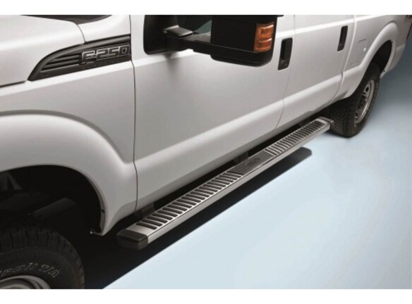 Super Duty Crew Cab 2009-2016 Chrome 6" Step Bars Main Image