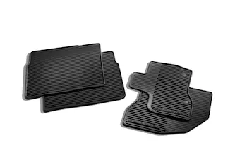 Explorer 2011-2015 Black 4pc All Weather Rubber Floor Mats