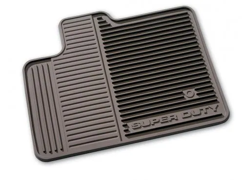 Super Duty 2012-2016 2pc Front All Weather Rubber Floor Mats