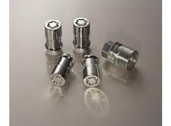 Chrome Plated Wheel Locks for Exposed Lugs