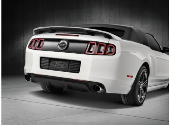 Mustang 2013-2014 Boss/Cal Special Rear Lower Fascia Main Image