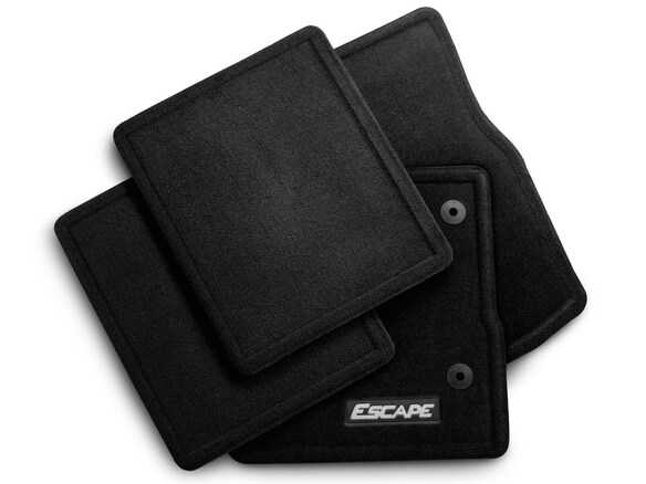 Escape 2013-2019 4pc Charcoal Black Carpet Floor Mat Set Main Image