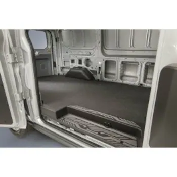 Transit Regular Wheelbase 2015-2024 Black Rubber Cargo Mat