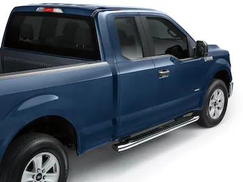 F-150 SuperCab 2015-2024 Chrome Aluminum 5" Step Bars