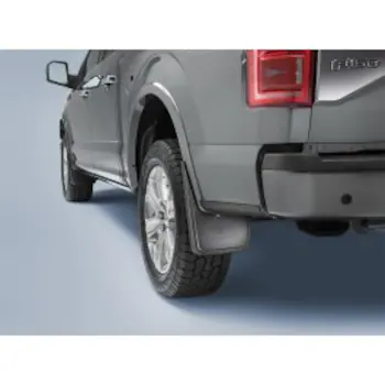 F-150 2015-2020 Molded Carbon Black Splash Guards Rear Pair