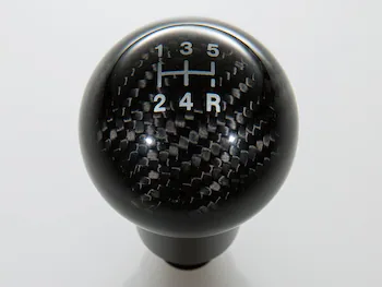 Black Carbon Fiber 5-Speed Shift Knob