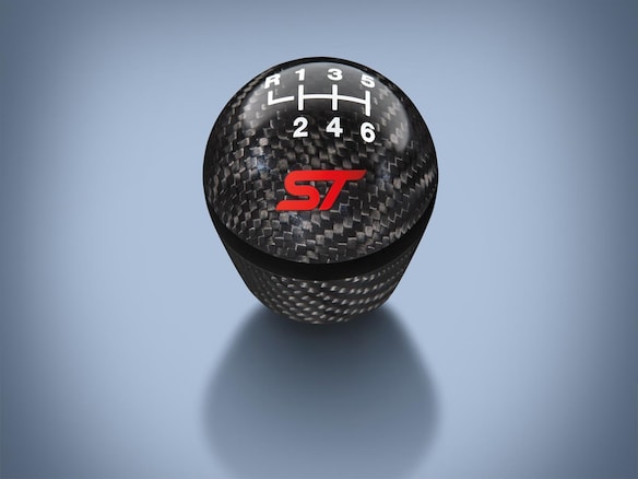 Black Carbon Fiber 6 Speed Shift Knob Main Image