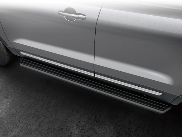 Explorer 2011-2019 Carbon Black Molded Running Boards Main Image