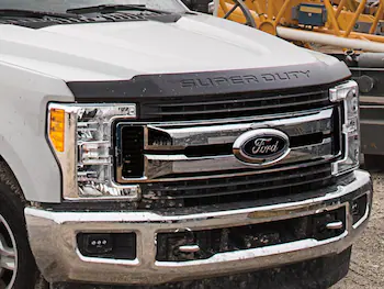 Super Duty 2017-2022 Black Hood Deflector