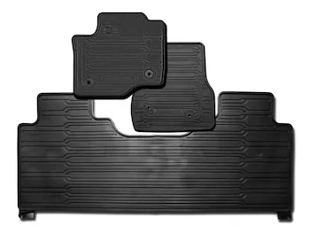 Super Duty SuperCab & Crew Cab 2017-2022 3pc All Weather Rubber Floor Mats