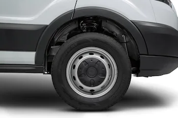 Transit 2017-2019 Black Front Wheel Well Liners