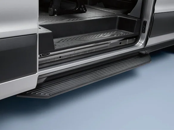 Transit 2019-2024 Long Series Carbon Black Running Board for Load Door Side Only Main Image