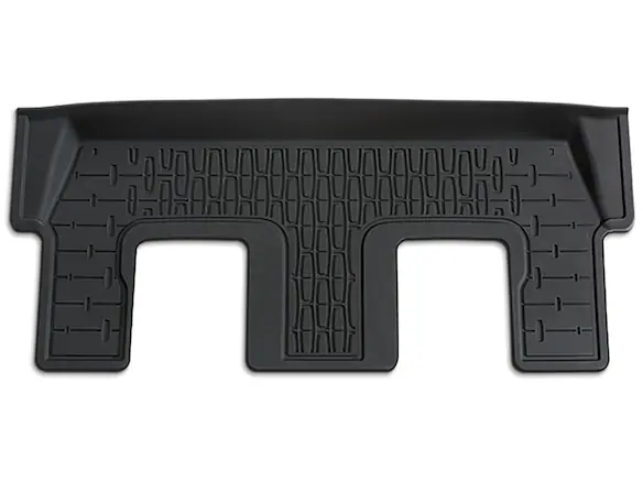 Aviator 2020-2025 Black All Weather Floor Mat for 3rd Row with Bench Seat Main Image