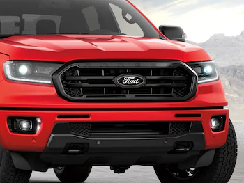 Ranger 2019-2023 Smoke Chrome and Black Oval Ford Emblems