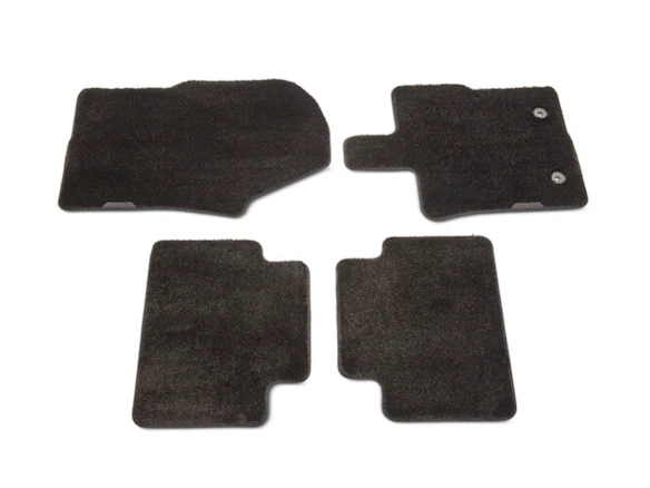 Ranger 2024 Floor Mats, Black, 4-Piece Set, 60 oz. Carpet Main Image