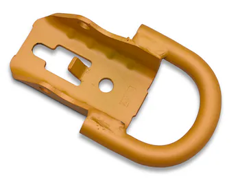 F-150, 2024-2025, Active Orange Tow Hook - Stamped Steel