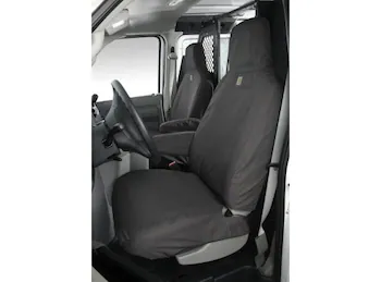 E-Series 2010-2015 Covercraft Carhartt Front Seat Covers in Gravel