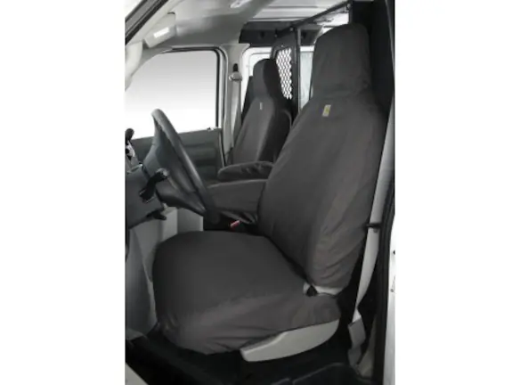 E-Series 2010-2015 Covercraft Carhartt Front Seat Covers in Gravel Main Image