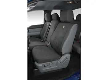 Covercraft Front Captain's Chair Seat Covers in Carhartt Gravel