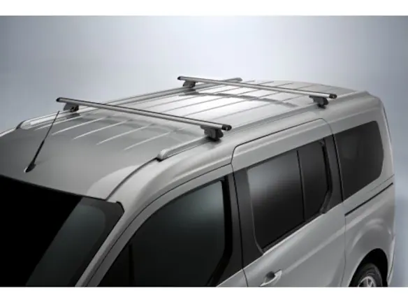 Transit Connect 2014-2023 Thule Cross Bar Kit for Transit Connect WAGON Models w/Roof Side Rails Main Image