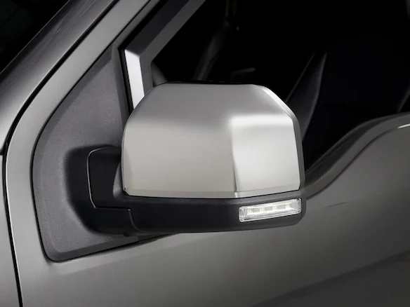 F-150 2015-2020 Chrome Dual Sail Mirror Caps Main Image