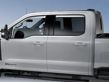 F-150 2015-2020 Regular Cab Smoke Side Window Air Deflectors