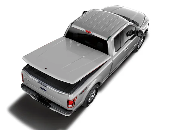 F-150 2015-2020 UnderCover Ingot Silver Painted Hard Tonneau Cover for 5.5' Bed Main Image