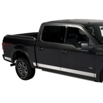 F-150 Reg Cab 2015-2020 Stainless Steel Body Side Molding Trim for 6.5' Bed