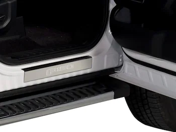 F-150 Reg. and SuperCab 2015-2020 Stainless Steel Door Sill Plates