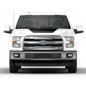 F-150 2015-2020 Original Wraps Matte Black Hood Cowl Stripe Kit