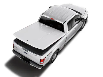 F-150 2015-2020 UnderCover White Platinum Tri-Coat Hard Tonneau Cover for 6.5' Bed