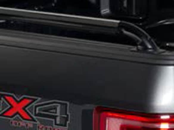 F-150 2015-2024 Black Bed Rails with Black End Caps for 5.5' Bed Main Image