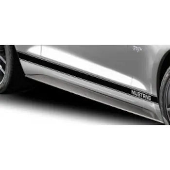 Mustang 2015-2023 Gloss White Tri-Bar Stripe Kit