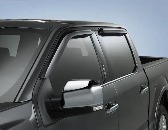 SuperCab Side Window Air Deflectors Main Image