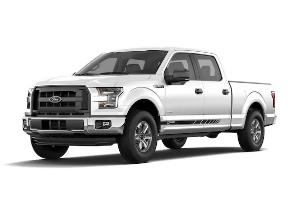 F-150 2015-2020 Matte Black Body Wrap Speed Stripe Kit Main Image