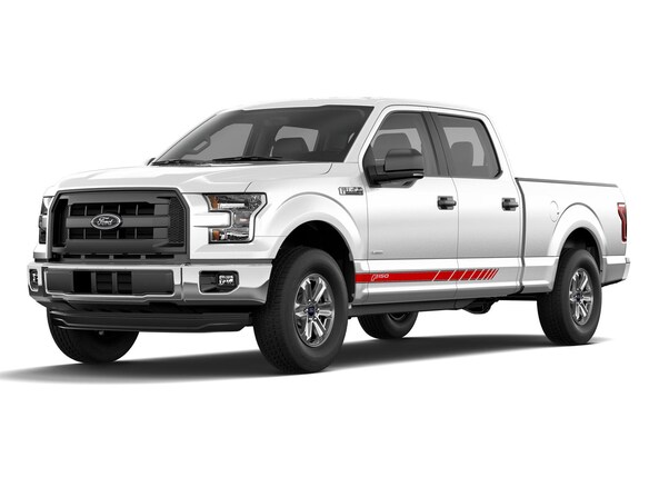 F-150 2015-2020 3M Original Wraps Red & Black Body Wrap Speed Stripe Kit Main Image