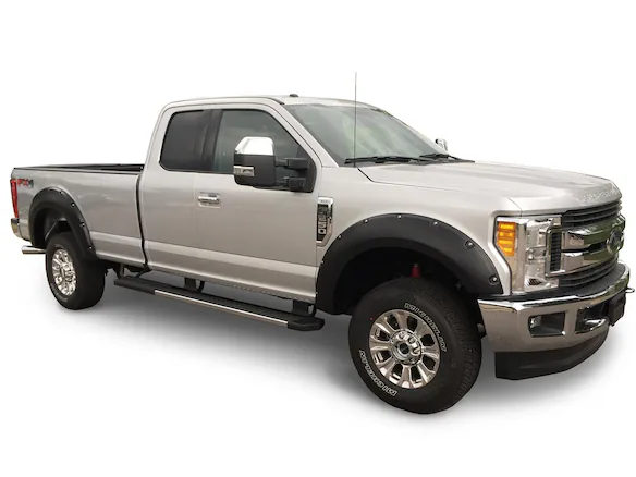 Super Duty 2017-2022 Bushwacker Matte Black Fender Flares Main Image