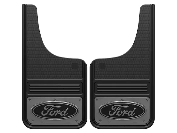 Super Duty 2017-2022 Gatorback Gunmetal Splash Guards Front Pair Main Image