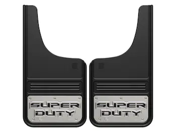 Super Duty 2017-2022 Gatorback Stainless Splash Guards Front Pair