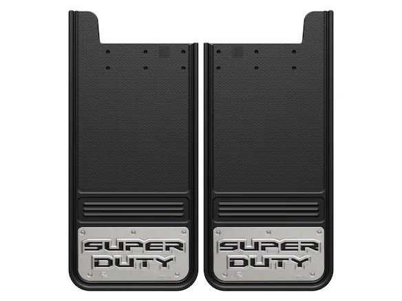 Super Duty 2017-2022 Gatorback Stainless Splash Guards Rear Pair Main Image