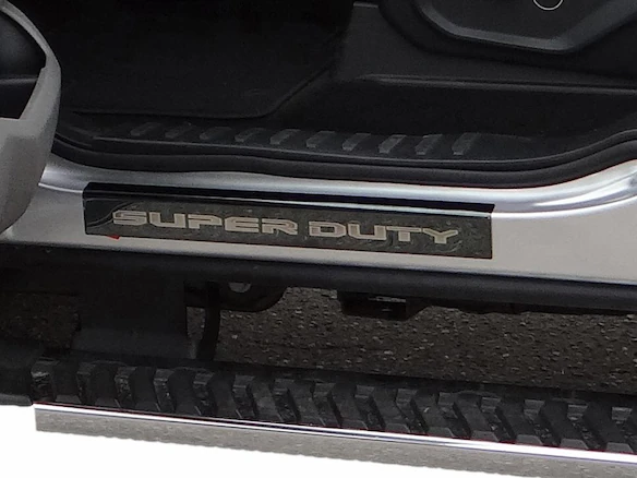 Super Duty Reg. and SuperCab 2017-2022 Black Chrome Door Sill Plates Main Image