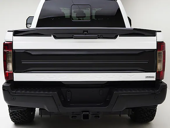 Super Duty 2017-2019 Air Design® Satin Black Tailgate Applique Main Image