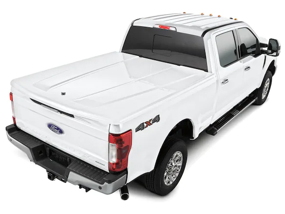 Super Duty 2017-2022 UnderCover Oxford White Hard One-Piece Tonneau Cover for 6.75' Bed Main Image