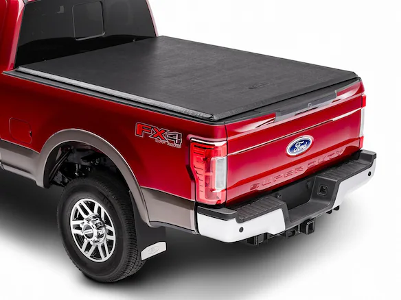 Super Duty 2017-2024 TruXedo Black Soft Roll Up Tonneau Cover for 8.0' Bed Main Image