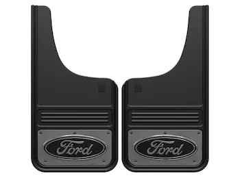 F-150 2015-2020 Gatorback Gunmetal Splash Guards Front Pair