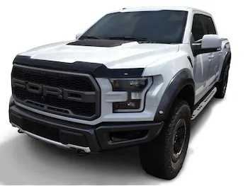 F-150 Raptor 2017-2020 Lund Aeroskin Smoke Hood Deflector